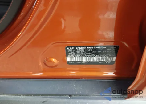 2022 Mitsubishi Outlander Sport 2.0 Be 2Wd/2.0 Es 2Wd/2.0 Le 2Wd/2.0 S 2Wd from USA, damaged, VIN JA4APUAU3NU012789